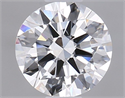 Natural Diamond 0.50 Carats, Round with Excellent Cut, H Color, SI1 Clarity and Certified by GIA