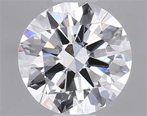 Picture of Natural Diamond 0.50 Carats, Round with Excellent Cut, H Color, SI1 Clarity and Certified by GIA