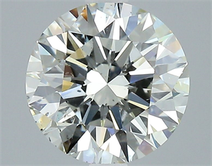 Picture of Natural Diamond 2.51 Carats, Round with Excellent Cut, I Color, SI1 Clarity and Certified by IGI