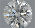 Natural Diamond 0.52 Carats, Round with Excellent Cut, I Color, VS1 Clarity and Certified by IGI