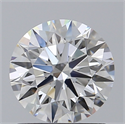 Natural Diamond 1.02 Carats, Round with Excellent Cut, E Color, IF Clarity and Certified by GIA