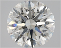 Natural Diamond 1.70 Carats, Round with Excellent Cut, G Color, VVS1 Clarity and Certified by GIA