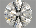 Natural Diamond 3.50 Carats, Round with Excellent Cut, I Color, SI2 Clarity and Certified by GIA