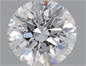 Natural Diamond 0.40 Carats, Round with Excellent Cut, F Color, I1 Clarity and Certified by GIA