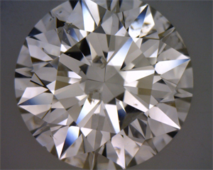 Picture of Natural Diamond 3.50 Carats, Round with Excellent Cut, J Color, SI2 Clarity and Certified by GIA