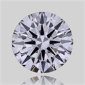 Natural Diamond 0.40 Carats, Round with Excellent Cut, H Color, SI1 Clarity and Certified by GIA