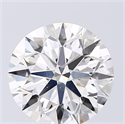 Natural Diamond 3.40 Carats, Round with Excellent Cut, I Color, SI1 Clarity and Certified by GIA