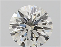 Natural Diamond 0.41 Carats, Round with Excellent Cut, I Color, VS2 Clarity and Certified by GIA