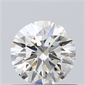 Natural Diamond 0.54 Carats, Round with Excellent Cut, J Color, VS1 Clarity and Certified by GIA