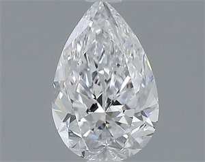 Picture of Natural Diamond 1.00 Carats, Pear with  Cut, D Color, VS1 Clarity and Certified by GIA