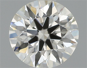 Picture of Natural Diamond 0.40 Carats, Round with Excellent Cut, H Color, VS1 Clarity and Certified by IGI