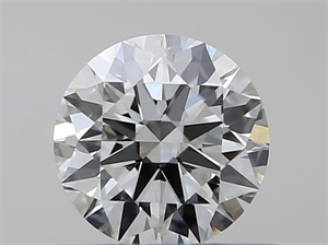 Picture of Natural Diamond 0.40 Carats, Round with Excellent Cut, H Color, VS1 Clarity and Certified by GIA