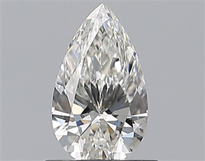 Picture of Natural Diamond 0.66 Carats, Pear with  Cut, G Color, VS2 Clarity and Certified by GIA