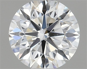 Picture of Natural Diamond 0.44 Carats, Round with Excellent Cut, E Color, SI1 Clarity and Certified by GIA