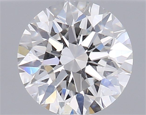 Picture of Natural Diamond 0.40 Carats, Round with Excellent Cut, I Color, VS2 Clarity and Certified by GIA