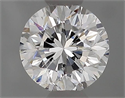 Natural Diamond 0.41 Carats, Round with Good Cut, D Color, VS1 Clarity and Certified by IGI