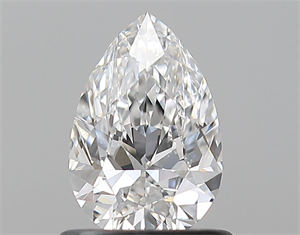 Picture of Natural Diamond 0.71 Carats, Pear with  Cut, E Color, VS1 Clarity and Certified by GIA