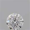 Natural Diamond 0.40 Carats, Round with Excellent Cut, E Color, VS1 Clarity and Certified by GIA