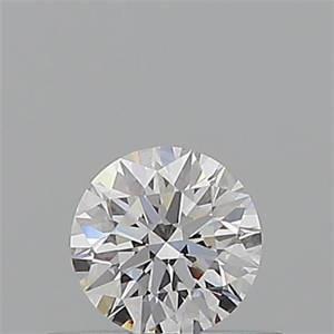 Picture of Natural Diamond 0.40 Carats, Round with Excellent Cut, E Color, VS1 Clarity and Certified by GIA