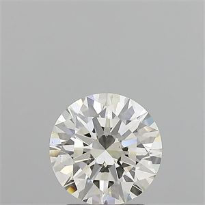 Picture of Natural Diamond 1.70 Carats, Round with Excellent Cut, J Color, VS2 Clarity and Certified by GIA