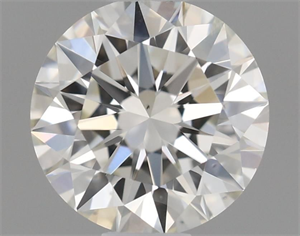 Picture of Natural Diamond 0.59 Carats, Round with Excellent Cut, J Color, SI2 Clarity and Certified by GIA