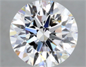 Natural Diamond 2.12 Carats, Round with Excellent Cut, G Color, VS2 Clarity and Certified by GIA