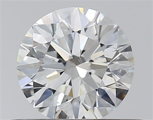 Picture of Natural Diamond 0.43 Carats, Round with Excellent Cut, G Color, SI2 Clarity and Certified by GIA