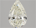 Natural Diamond 1.28 Carats, Pear with  Cut, K Color, VS1 Clarity and Certified by IGI