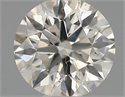 Natural Diamond 0.40 Carats, Round with Excellent Cut, I Color, SI2 Clarity and Certified by IGI