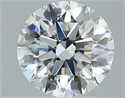 Natural Diamond 1.92 Carats, Round with Excellent Cut, F Color, FL Clarity and Certified by GIA