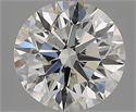 Natural Diamond 2.01 Carats, Round with Excellent Cut, I Color, SI2 Clarity and Certified by GIA