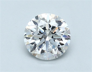 Picture of Natural Diamond 1.50 Carats, Round with Good Cut, D Color, SI1 Clarity and Certified by GIA