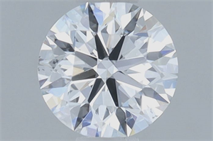 Picture of Natural Diamond 0.40 Carats, Round with Very Good Cut, D Color, SI1 Clarity and Certified by GIA