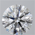 Natural Diamond 4.01 Carats, Round with Excellent Cut, E Color, VS2 Clarity and Certified by GIA