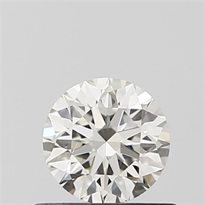 Picture of Natural Diamond 0.44 Carats, Round with Excellent Cut, I Color, VS1 Clarity and Certified by IGI