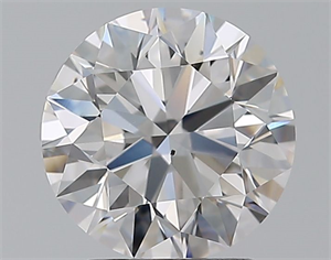 Picture of Natural Diamond 2.01 Carats, Round with Excellent Cut, D Color, VS2 Clarity and Certified by GIA