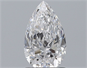 Natural Diamond 1.01 Carats, Pear with  Cut, D Color, VS1 Clarity and Certified by GIA