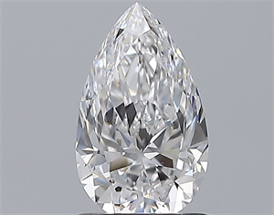 Picture of Natural Diamond 1.01 Carats, Pear with  Cut, D Color, VS1 Clarity and Certified by GIA