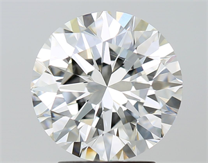 Picture of Natural Diamond 3.01 Carats, Round with Excellent Cut, I Color, VS2 Clarity and Certified by GIA