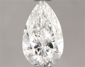 Picture of Natural Diamond 0.83 Carats, Pear with  Cut, F Color, VS1 Clarity and Certified by GIA