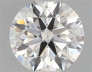 Picture of Natural Diamond 0.42 Carats, Round with Excellent Cut, G Color, VS2 Clarity and Certified by GIA