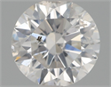 Natural Diamond 0.50 Carats, Round with Excellent Cut, G Color, I1 Clarity and Certified by GIA