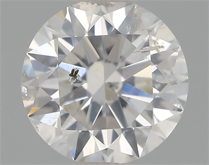 Picture of Natural Diamond 0.50 Carats, Round with Excellent Cut, G Color, I1 Clarity and Certified by GIA