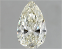 Natural Diamond 1.00 Carats, Pear with  Cut, J Color, VS1 Clarity and Certified by IGI