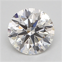 Natural Diamond 0.45 Carats, Round with Excellent Cut, H Color, VVS1 Clarity and Certified by GIA