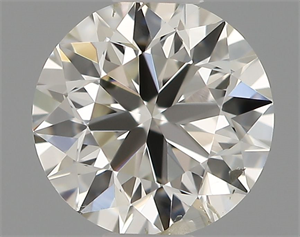 Picture of Natural Diamond 0.50 Carats, Round with Excellent Cut, H Color, SI2 Clarity and Certified by IGI