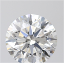 Natural Diamond 1.61 Carats, Round with Excellent Cut, E Color, VVS1 Clarity and Certified by GIA