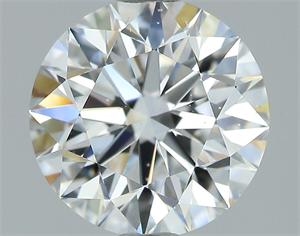 Picture of Natural Diamond 1.51 Carats, Round with Excellent Cut, D Color, VS2 Clarity and Certified by GIA