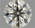 Natural Diamond 0.50 Carats, Round with Very Good Cut, H Color, SI2 Clarity and Certified by IGI