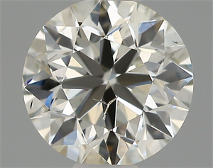 Picture of Natural Diamond 0.50 Carats, Round with Very Good Cut, H Color, SI2 Clarity and Certified by IGI